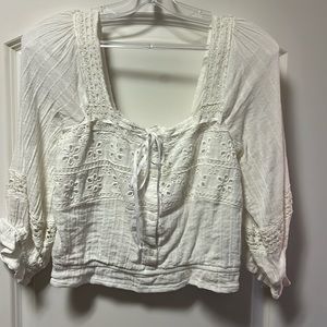 American Eagle White top